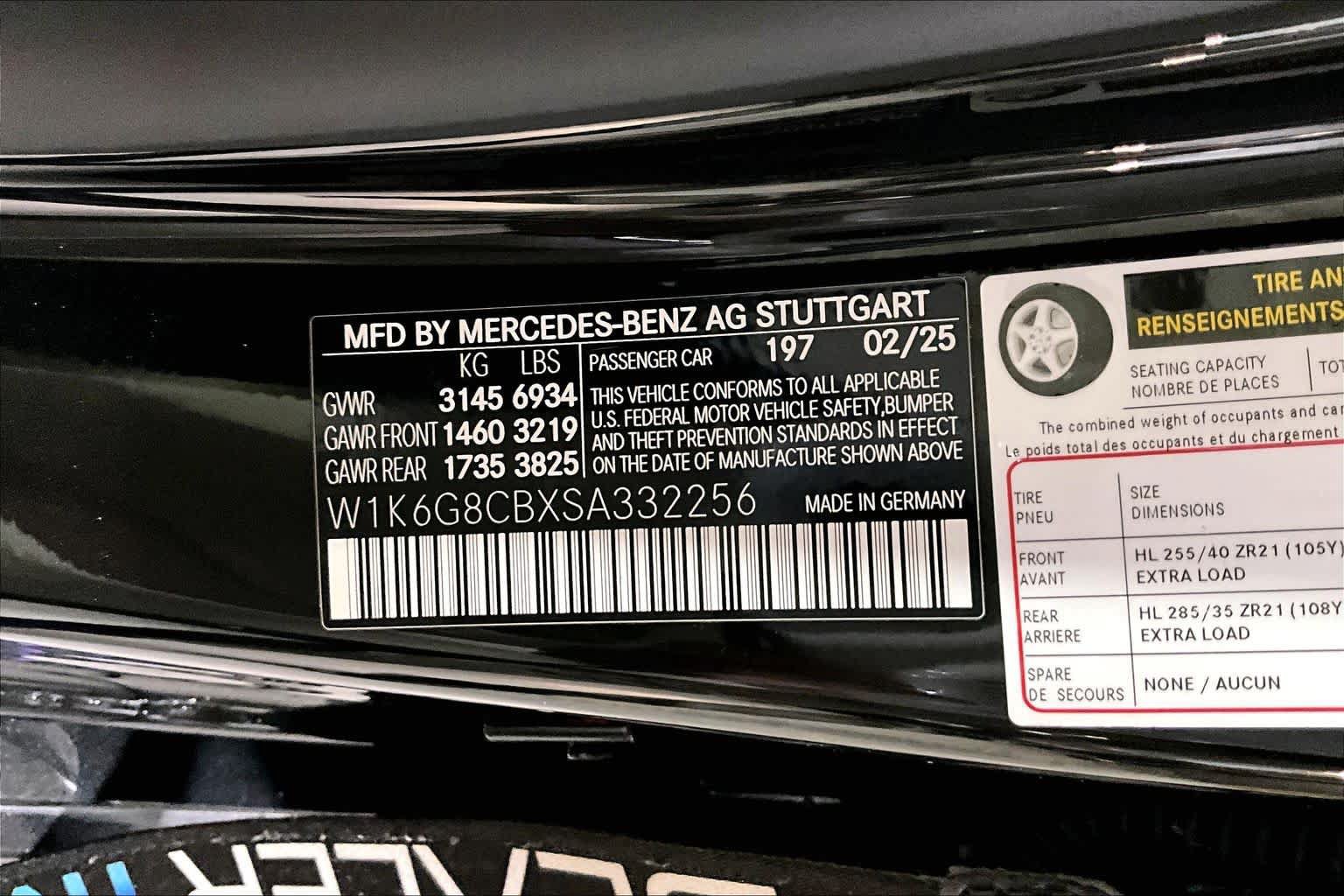 New 2025 Mercedes-Benz S 63 AMG S image 13