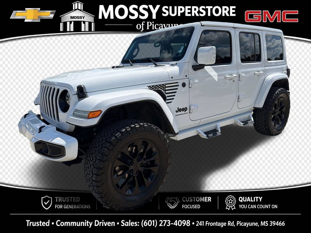 Used 2023 Jeep Wrangler Unlimited Sahara AWD/4WD image 1