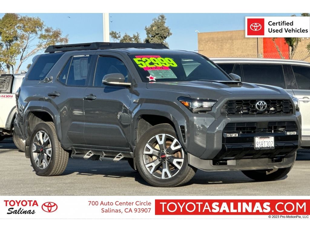 Certified 2025 Toyota 4Runner TRD Sport