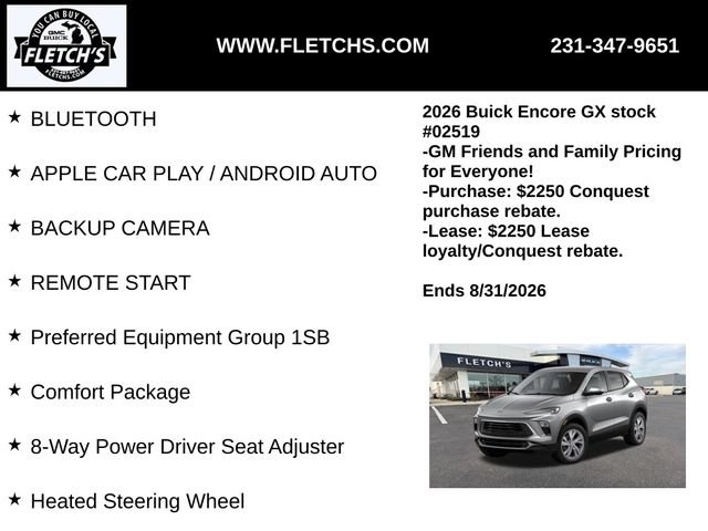 New 2026 Buick Encore GX Preferred w/ Comfort Package AWD/4WD image 2