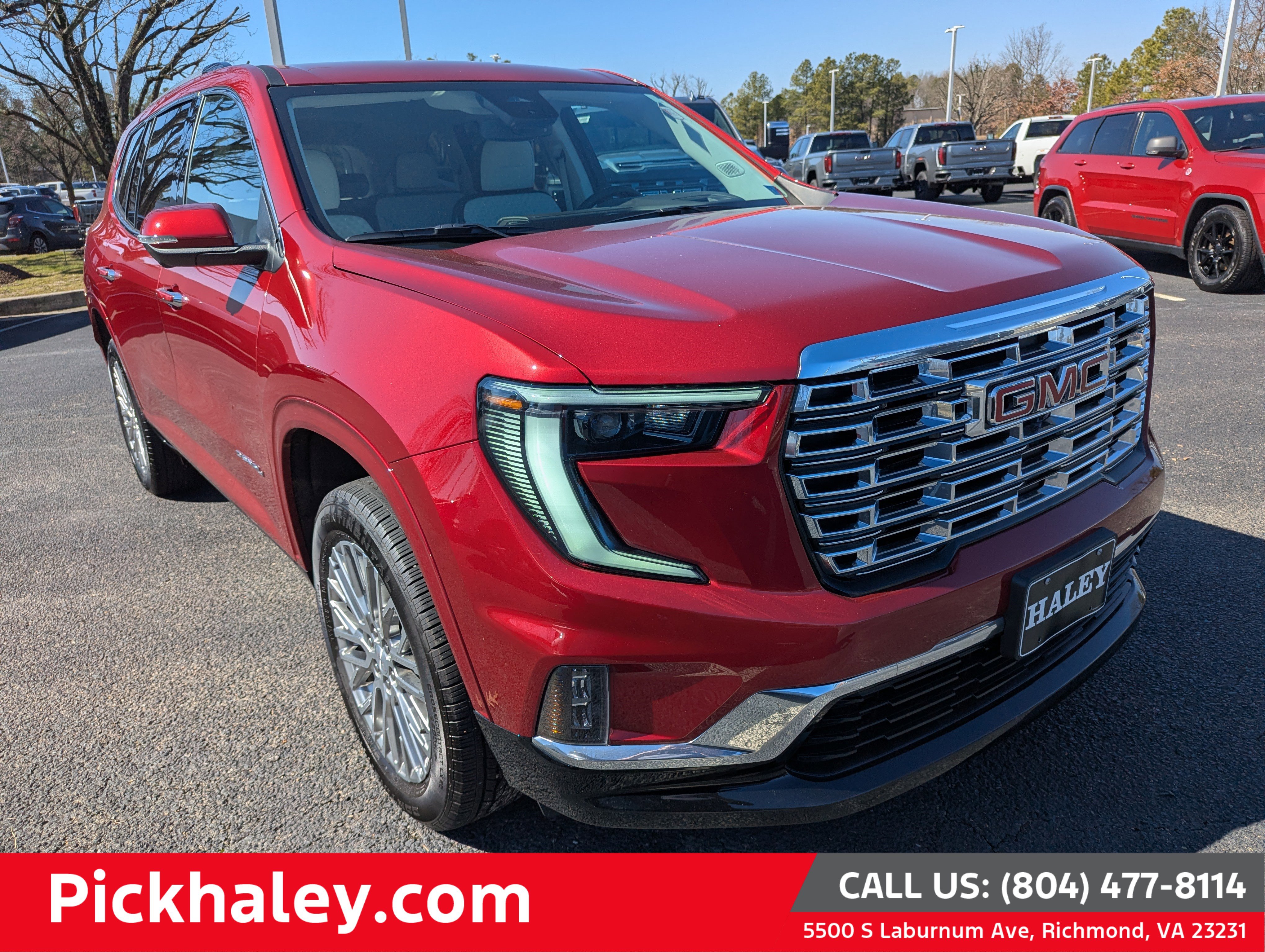 Used 2025 GMC Acadia Denali w/ LPO, Floor Liner Package image 1