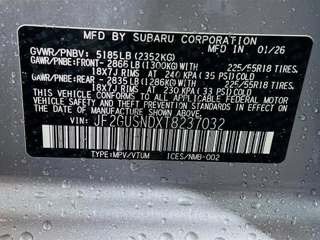 New 2026 Subaru Crosstrek 2.5i Limited image 23