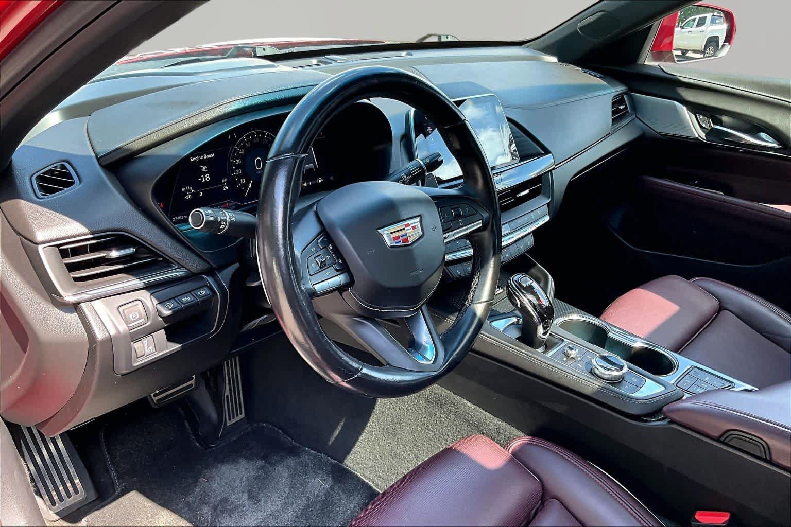 Used 2022 Cadillac CT4 V w/ Technology Package RWD image 35