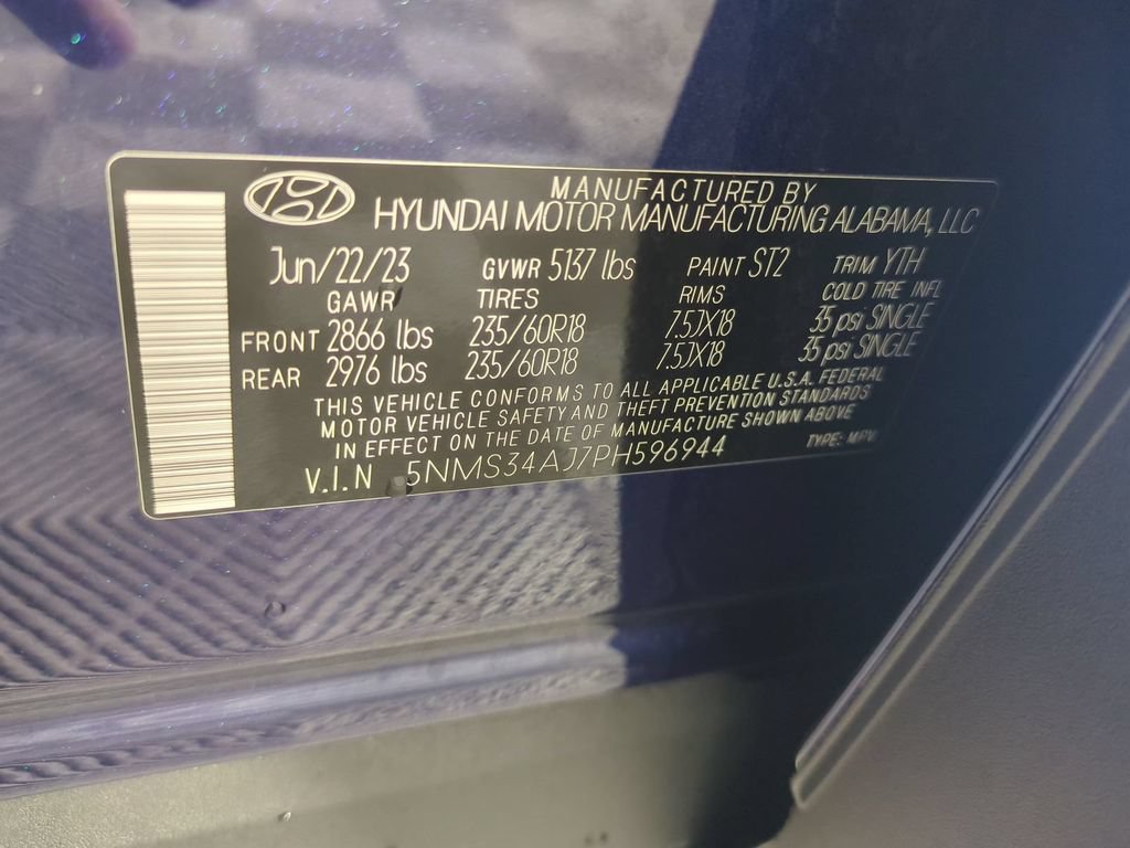 Used 2023 Hyundai Santa Fe SEL w/ Premium Package FWD image 41