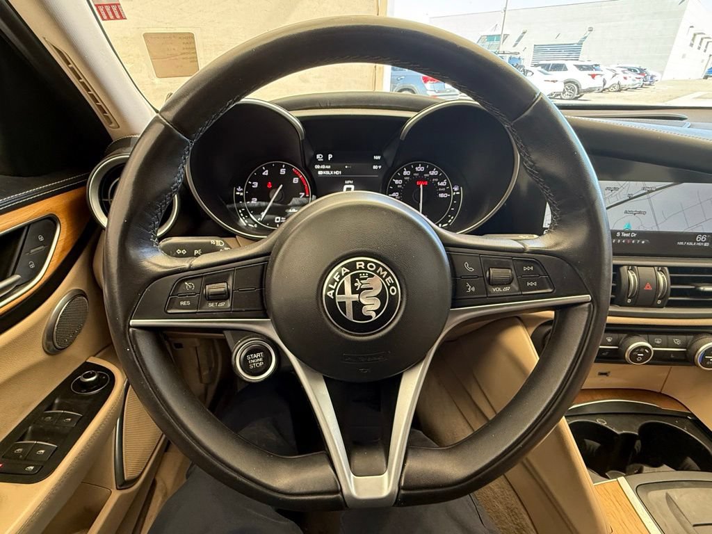 Used 2017 Alfa Romeo Giulia Ti w/ TI Lusso Light Wood Package RWD image 17