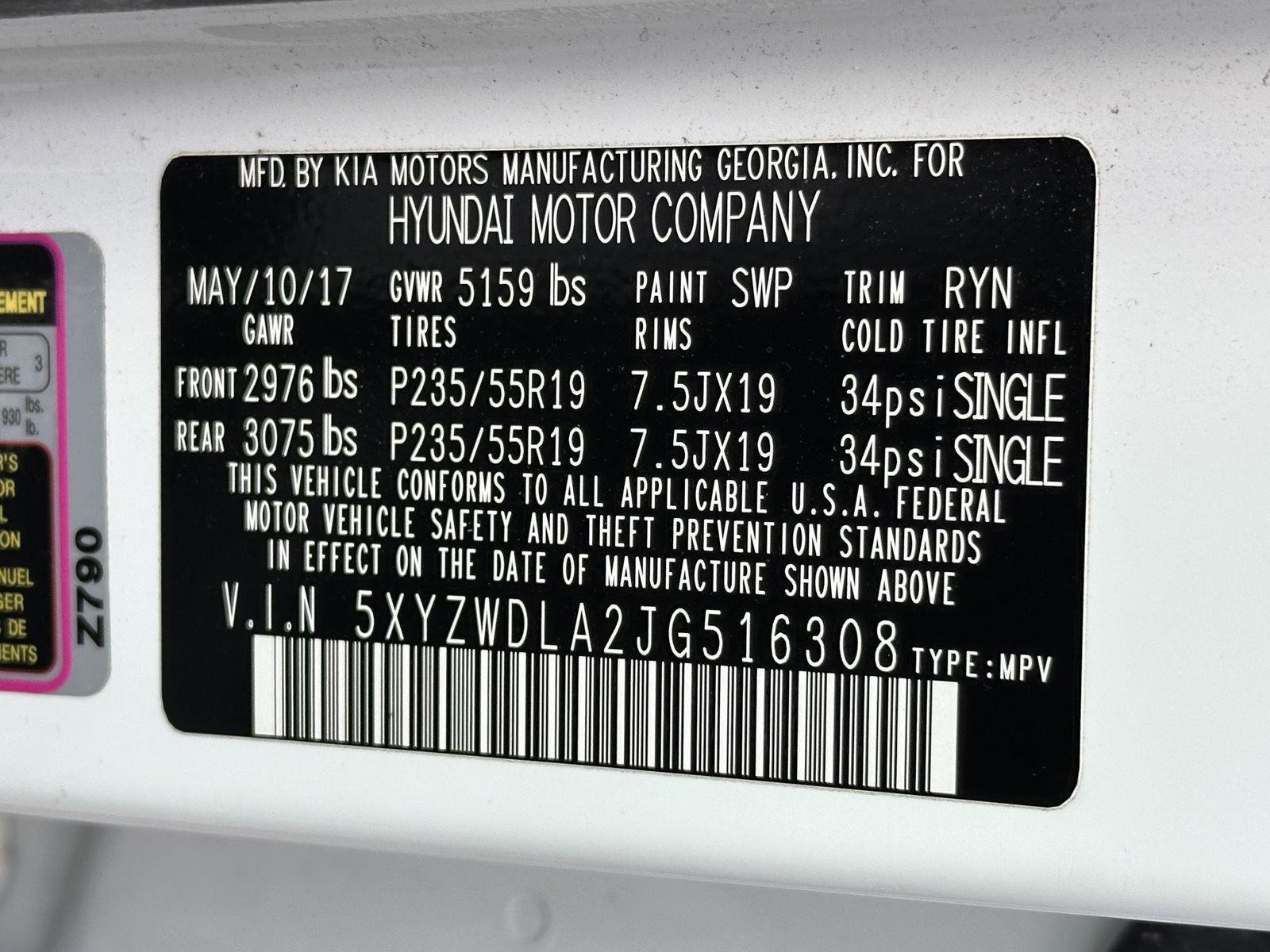 Used 2018 Hyundai Santa Fe Sport w/ 2.0T Ultimate Tech Package 05 image 15