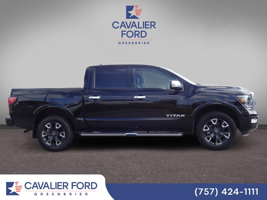 Used 2023 Nissan Titan Platinum Reserve w/ Moonroof Package AWD/4WD image 2