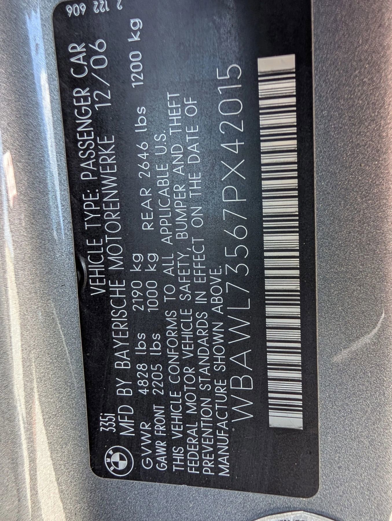 Used 2007 BMW 335i Convertible image 22