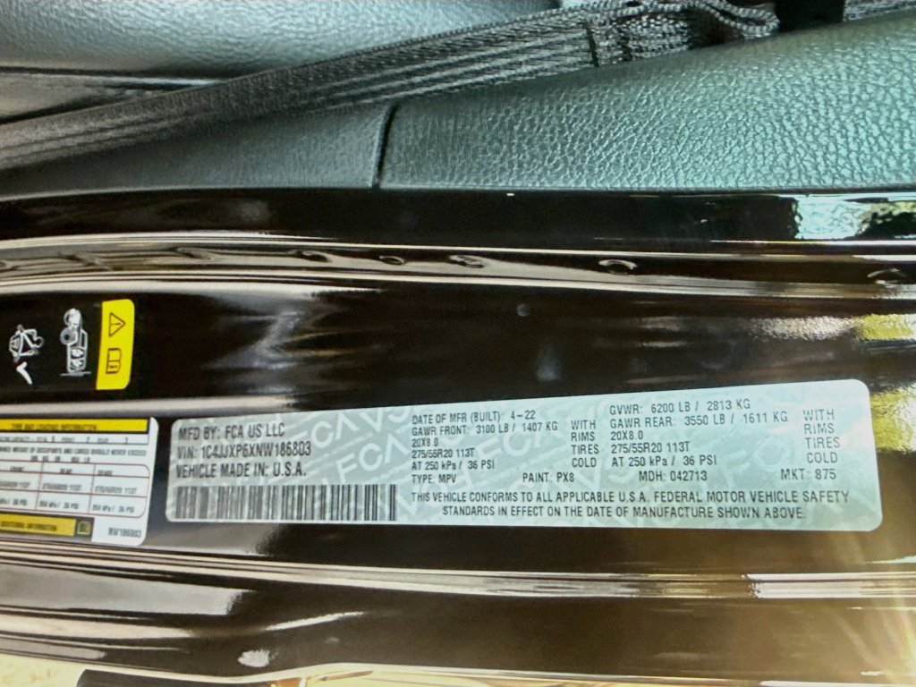Certified 2022 Jeep Wrangler Unlimited Sahara AWD/4WD image 32