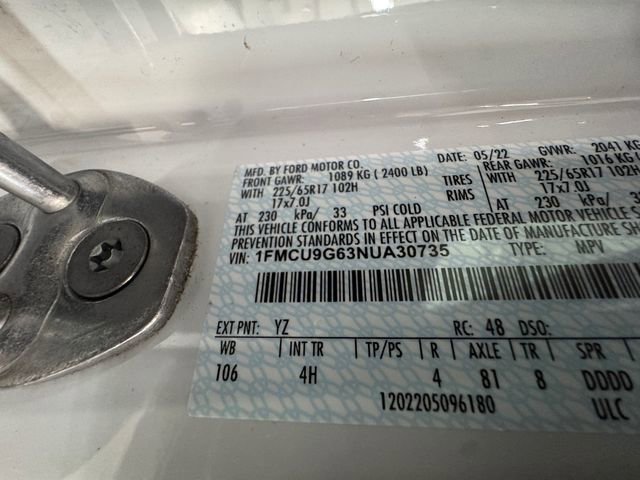 Used 2022 Ford Escape SE w/ Convenience Package image 27