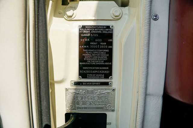 Used 1989 Rolls-Royce Silver Spirit RWD image 68