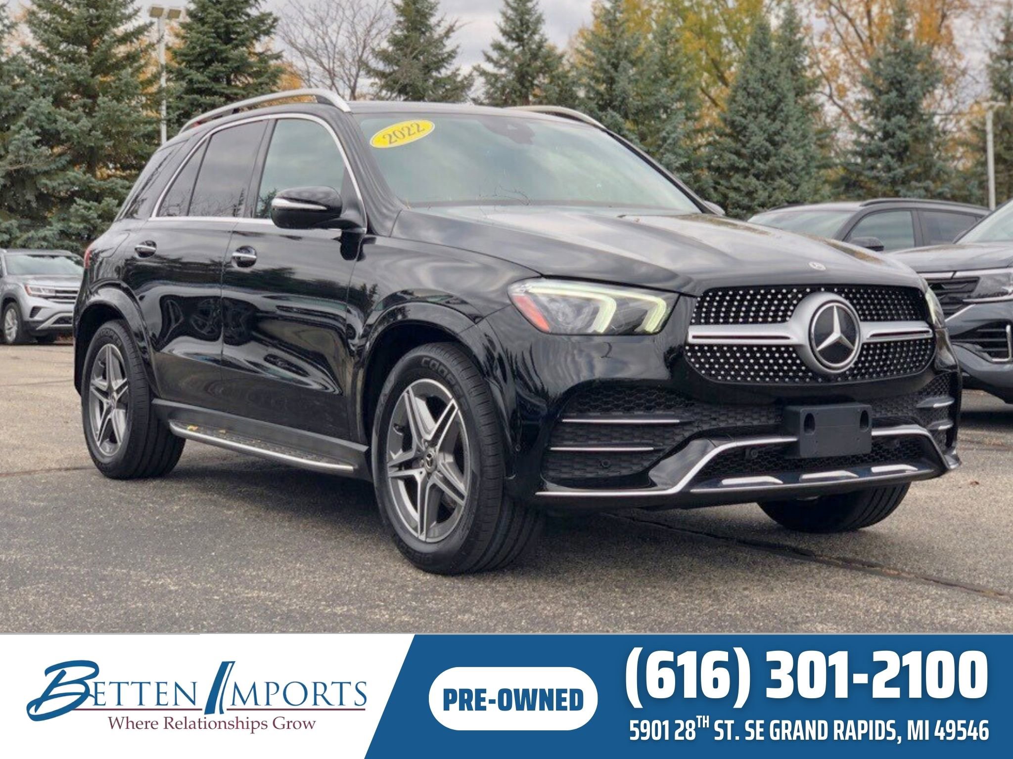 Certified 2022 Mercedes-Benz GLE 350 4MATIC w/ AMG Line Exterior image 1