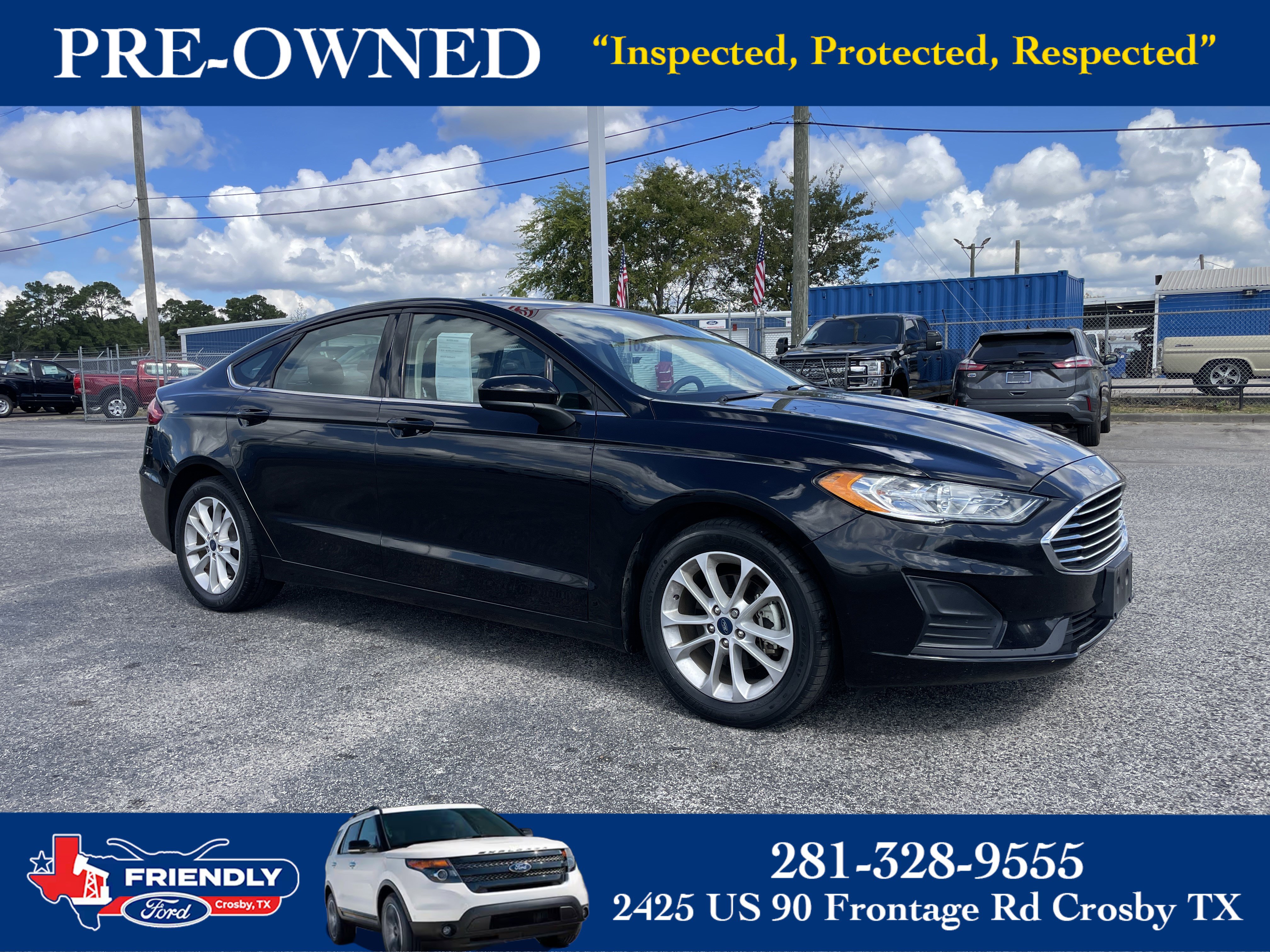 Used 2020 Ford Fusion SE