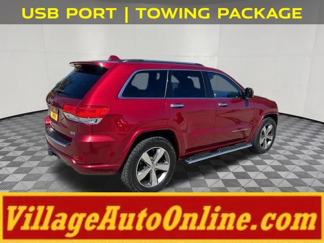 Used 2015 Jeep Grand Cherokee Overland w/ Advanced Technology Group AWD/4WD image 4