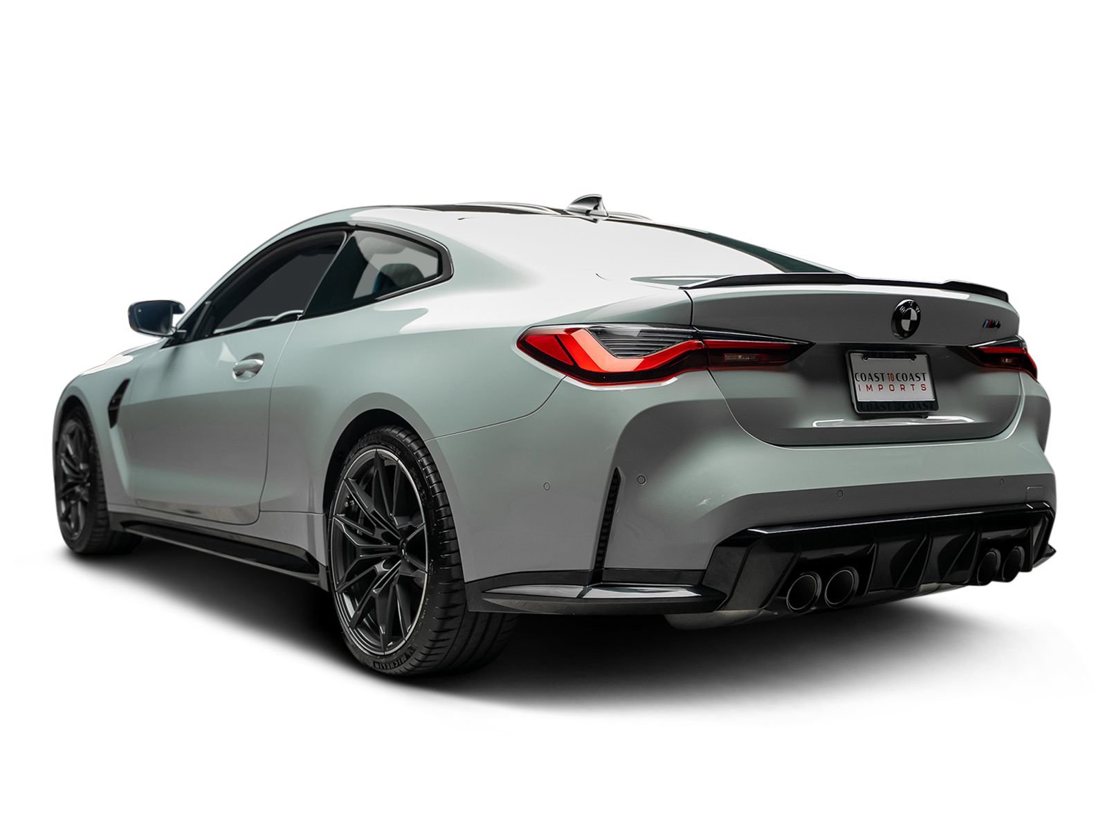 Used 2021 BMW M4 Coupe w/ M Carbon Exterior Package RWD image 12