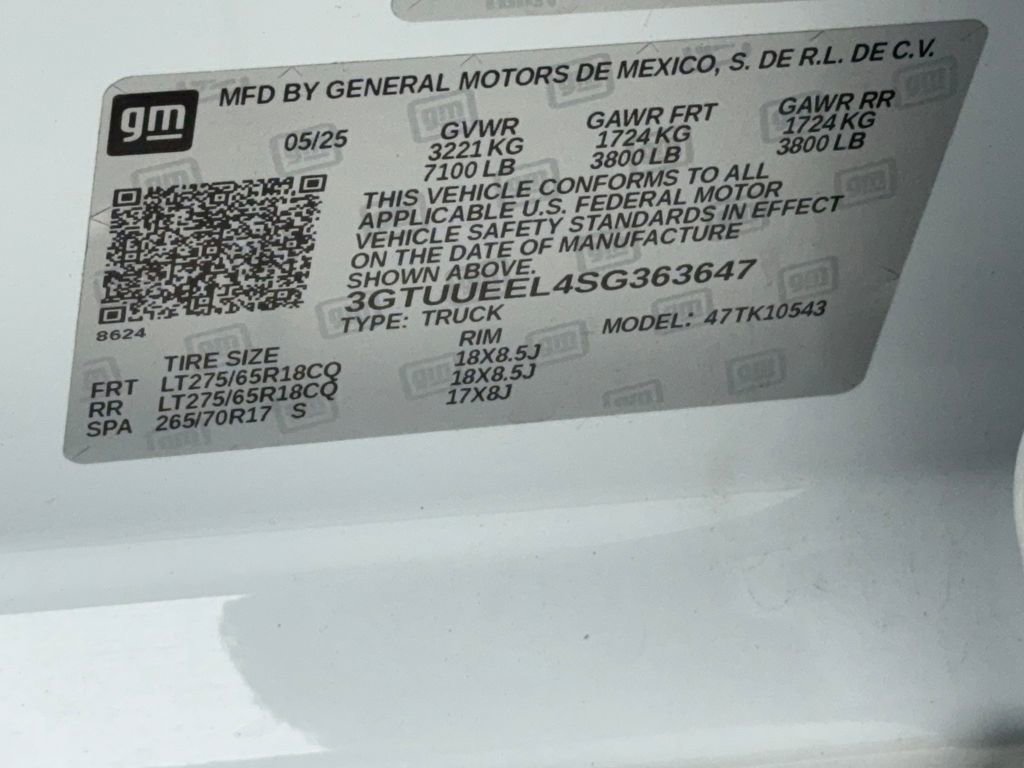 Used 2025 GMC Sierra 1500 AT4 AWD/4WD image 60