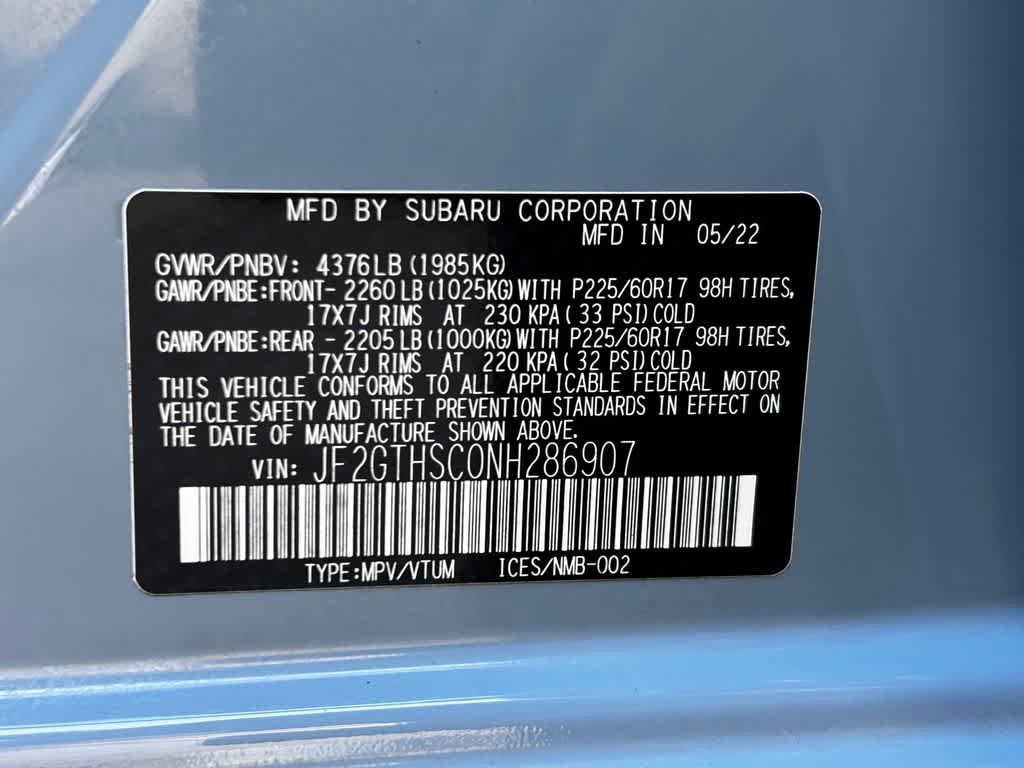 Used 2022 Subaru Crosstrek 2.5i Sport w/ Moonroof Package AWD/4WD image 22