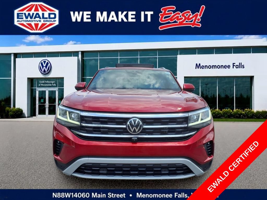 Used 2020 Volkswagen Atlas Cross Sport SEL Premium AWD/4WD image 2