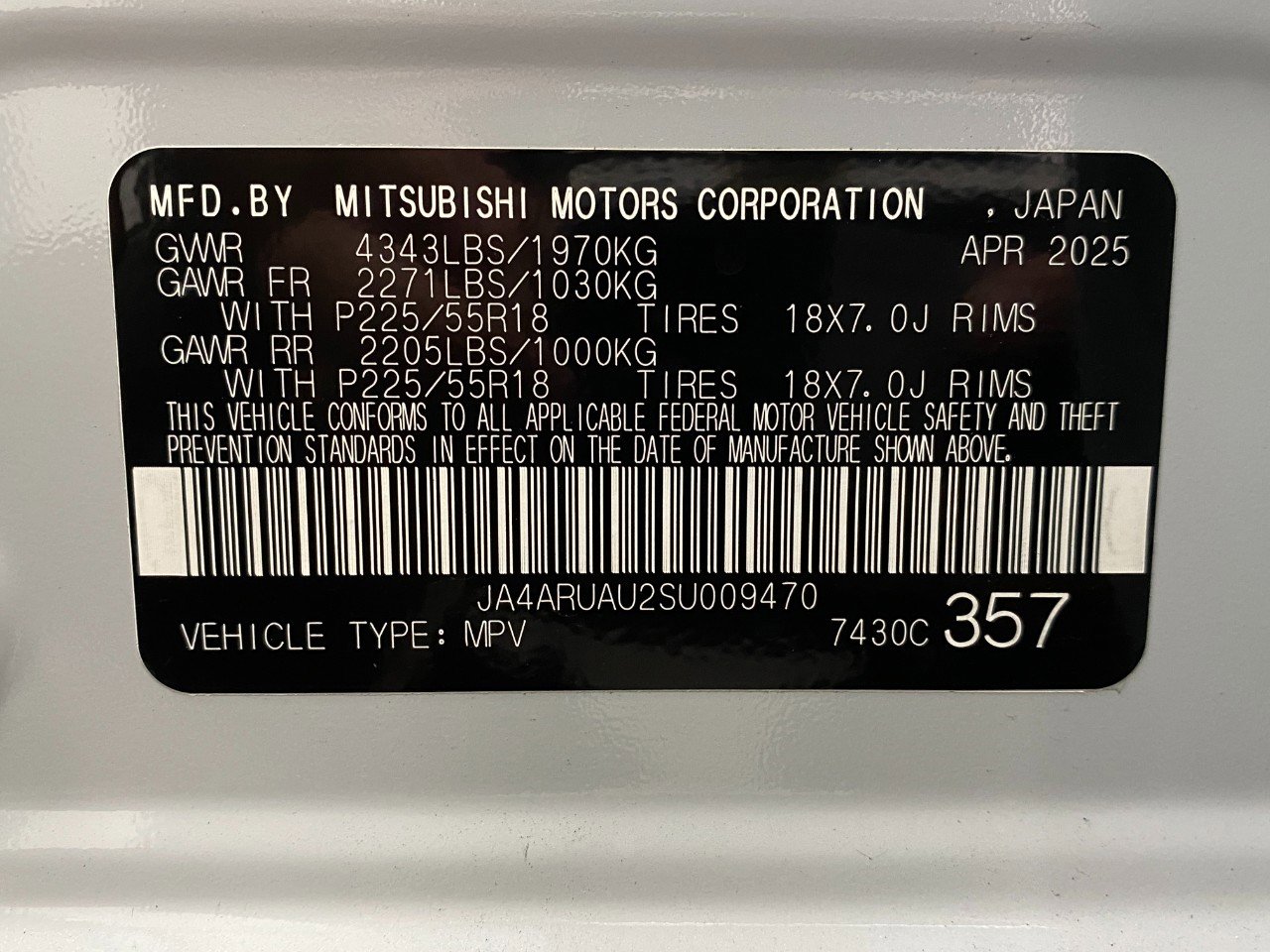 New 2025 Mitsubishi Outlander Sport AWD image 29