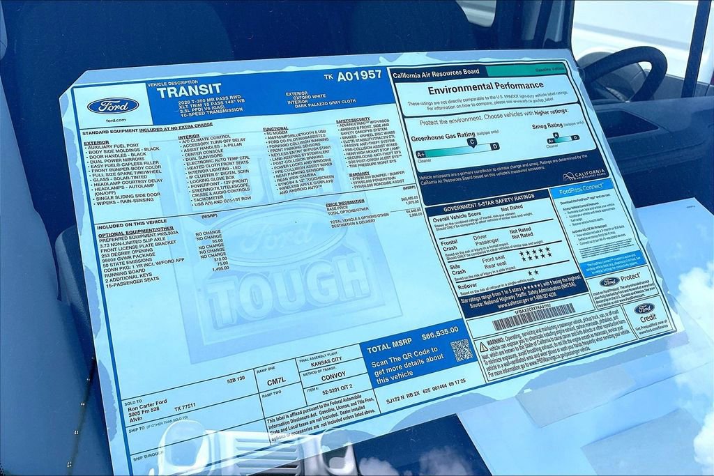 New 2026 Ford Transit 350 XLT image 20