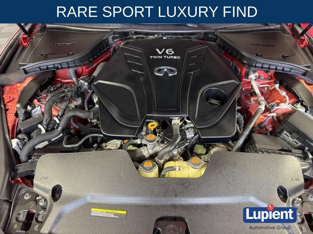 Used 2021 INFINITI Q60 3.0t Luxe w/ Cargo Package AWD/4WD image 14