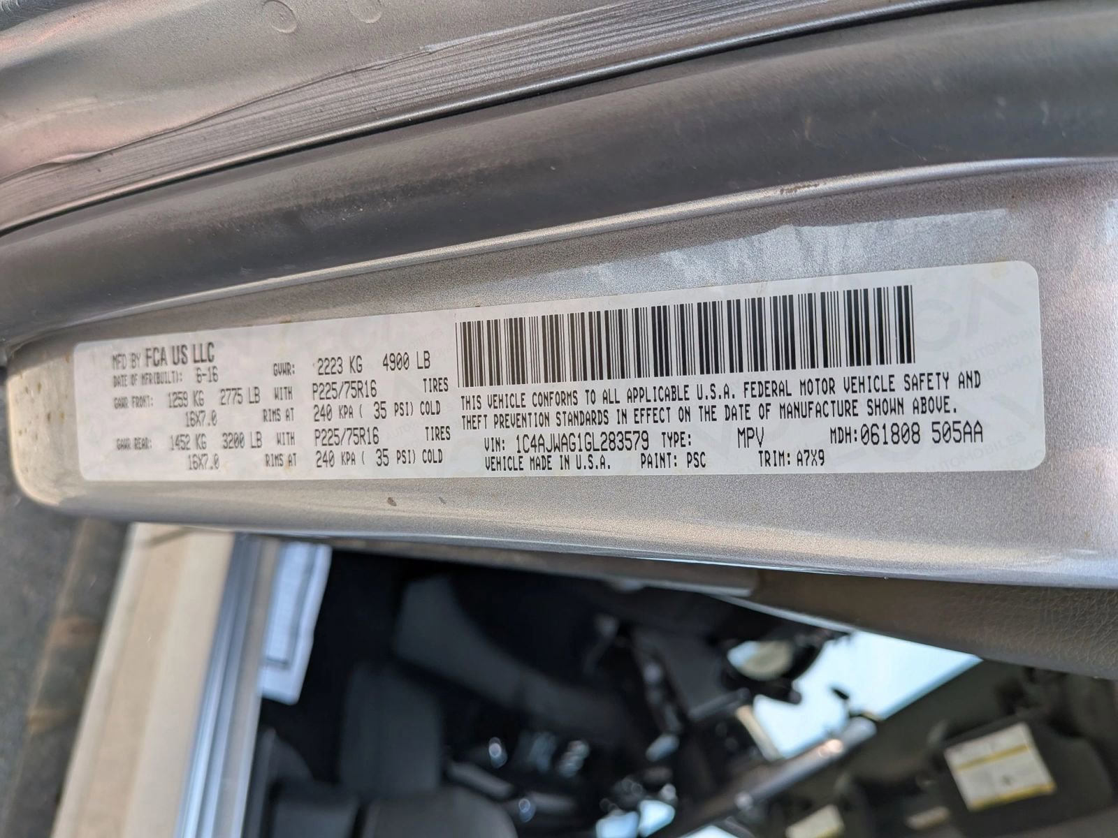 Used 2016 Jeep Wrangler Sport w/ Connectivity Group image 52