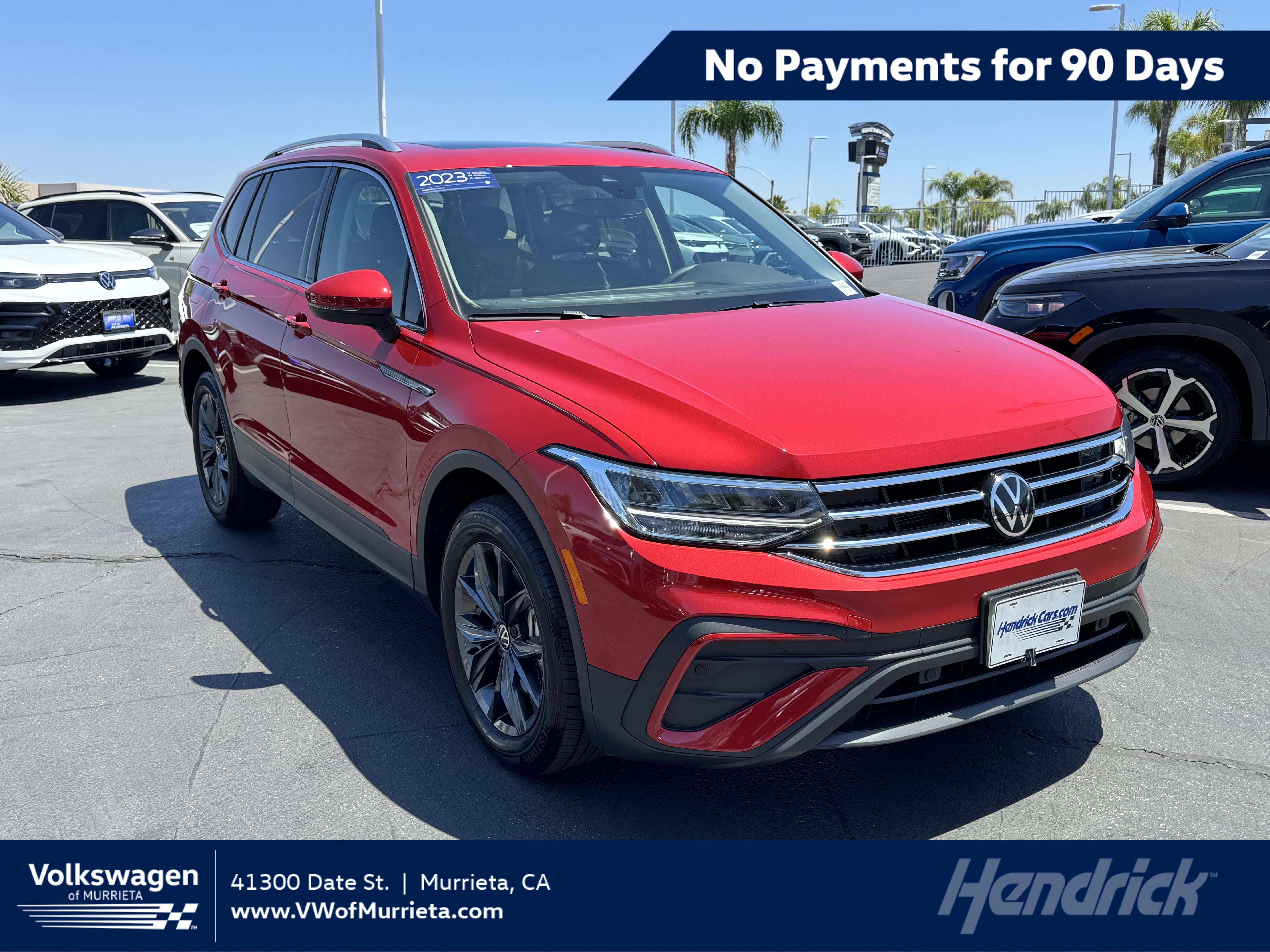Certified 2023 Volkswagen Tiguan SE w/ Panoramic Sunroof Package
