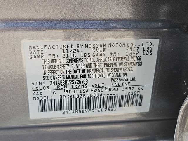 Used 2025 Nissan Sentra S FWD image 33