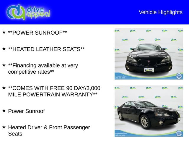 Used 2006 Pontiac Grand Prix GT w/ Sun And Sound Package FWD image 12