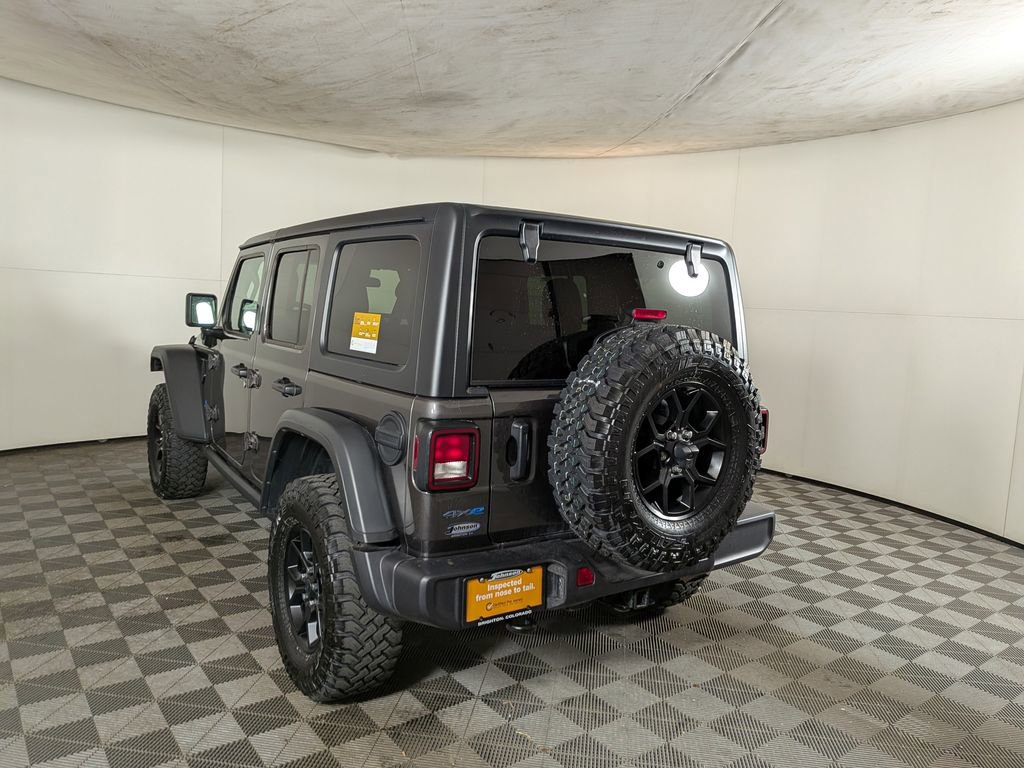 Certified 2025 Jeep Wrangler Unlimited Sport S 4xe AWD/4WD image 8