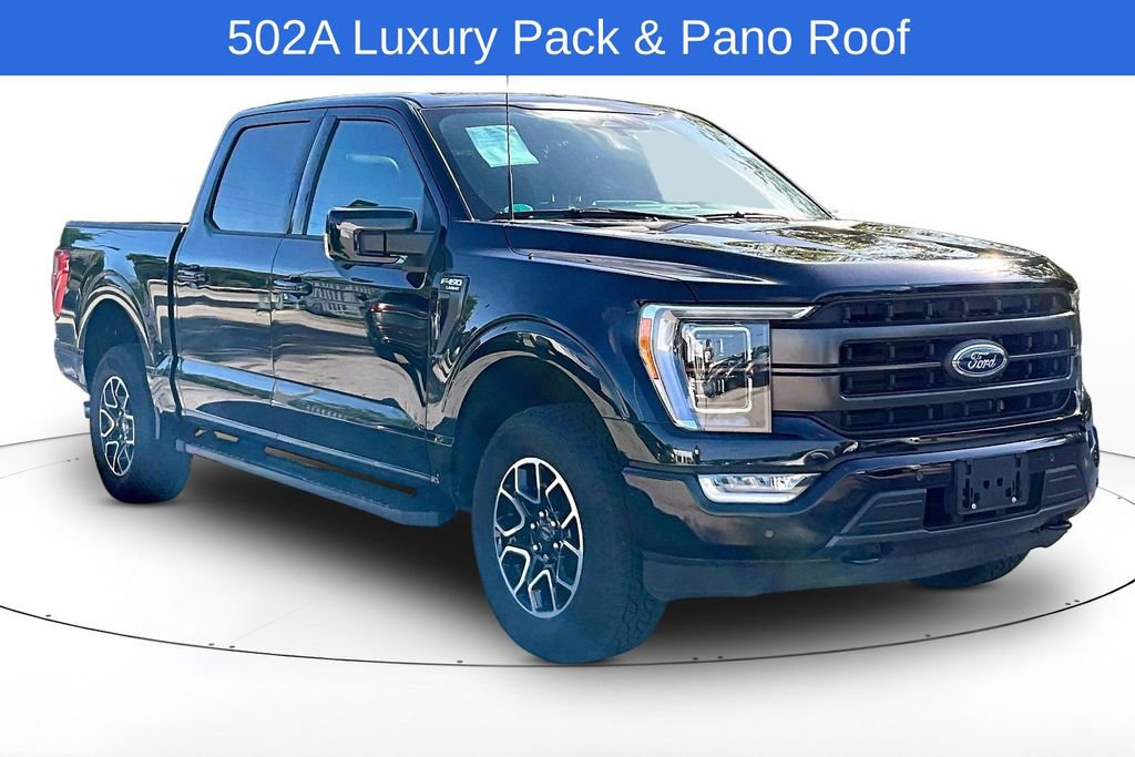 Used 2022 Ford F150 Lariat w/ Equipment Group 502A High image 1