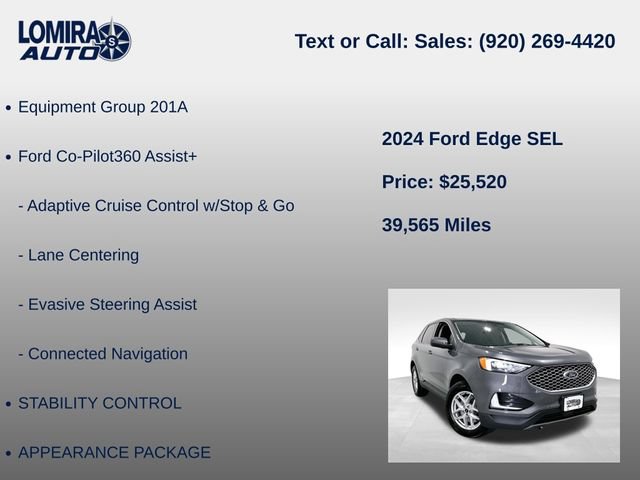Used 2024 Ford Edge SEL AWD/4WD image 8