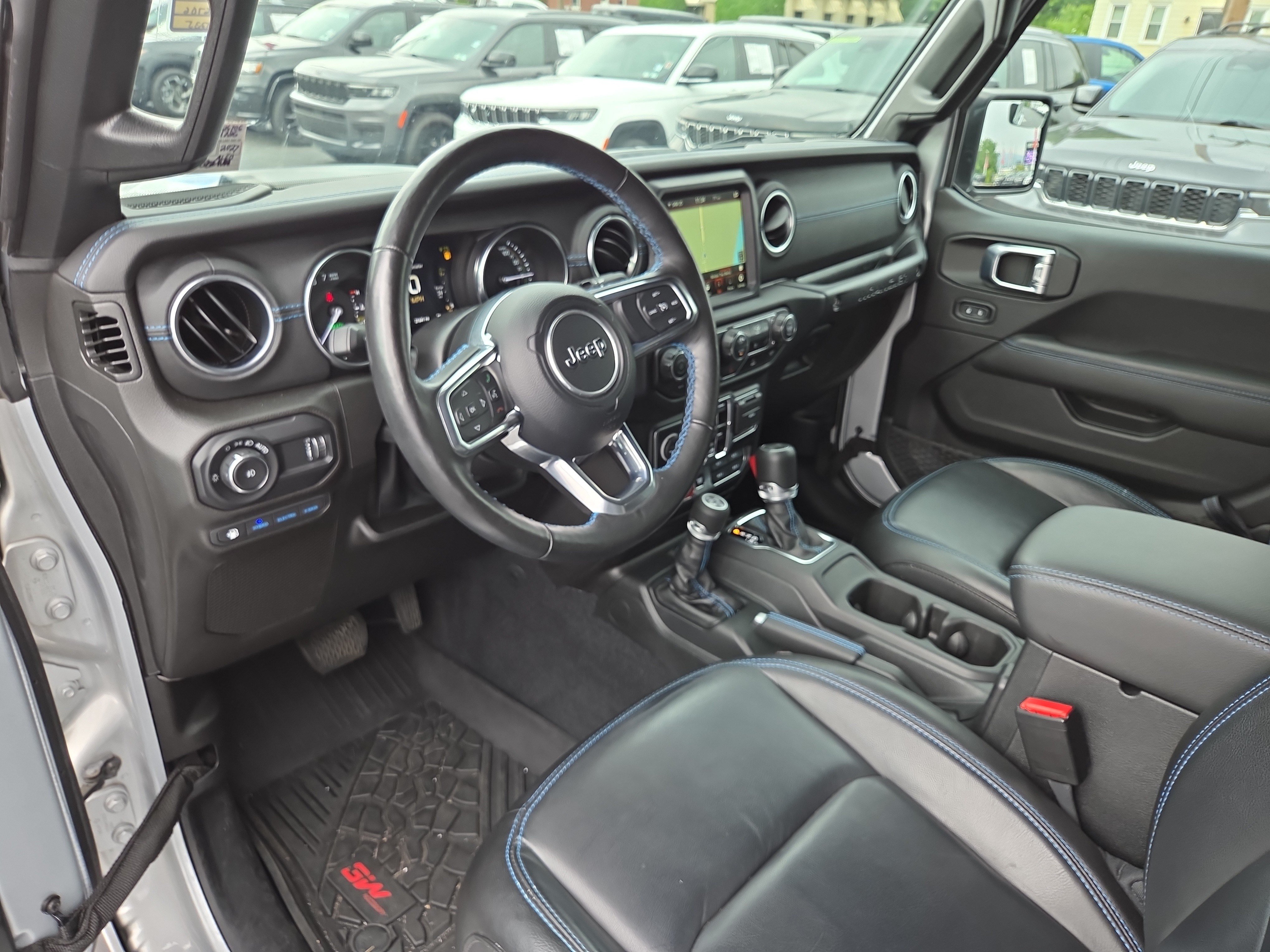 Certified 2023 Jeep Wrangler Unlimited Rubicon 4xe w/ Cold Weather Group AWD/4WD image 16