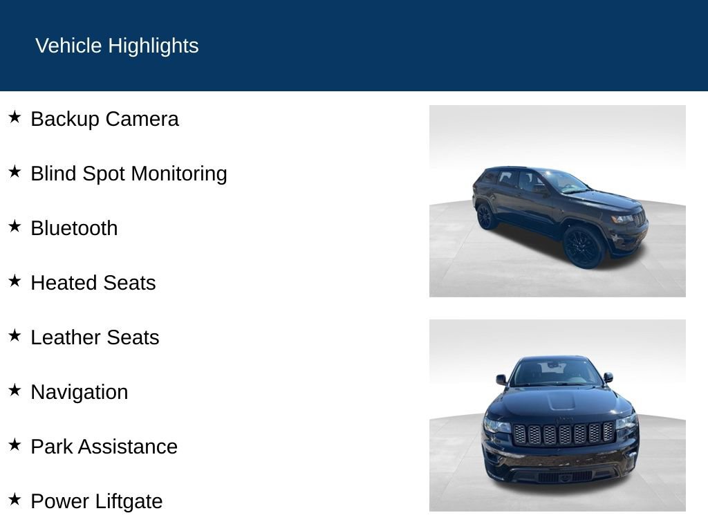 Used 2020 Jeep Grand Cherokee Altitude image 2