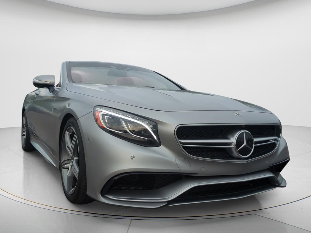 Used 2017 Mercedes-Benz S 63 AMG 4MATIC Cabriolet w/ Driver Assistance Package image 3