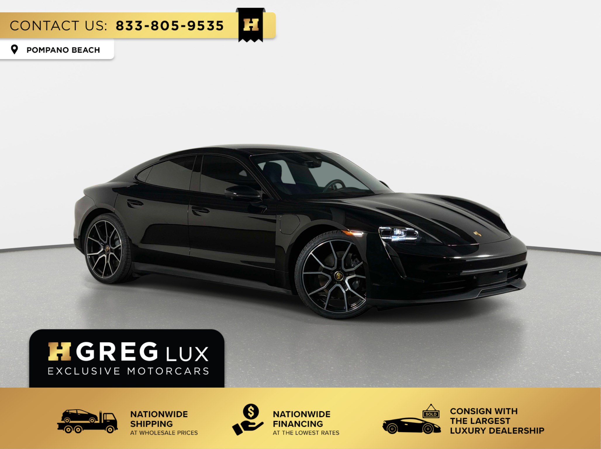 Used 2024 Porsche Taycan w/ Premium Package RWD image 1