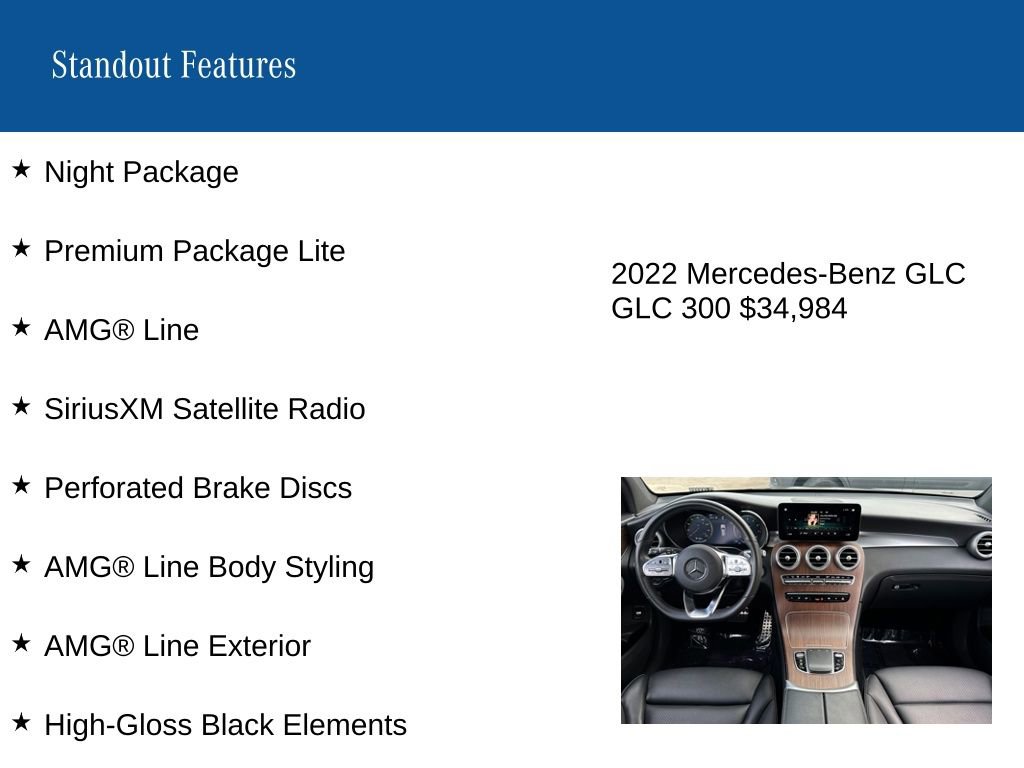 Certified 2022 Mercedes-Benz GLC 300 4MATIC image 9