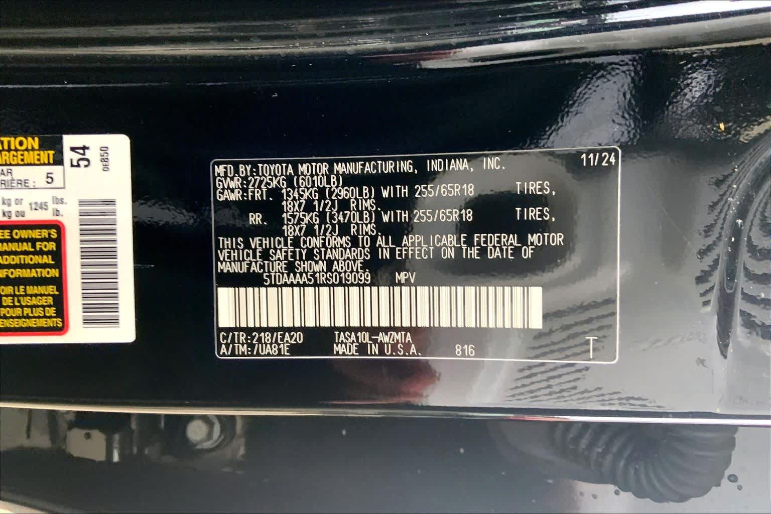 Used 2024 Toyota Grand Highlander FWD image 31