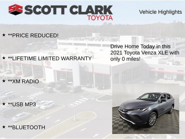 Used 2021 Toyota Venza XLE w/ Softex Package AWD/4WD image 13