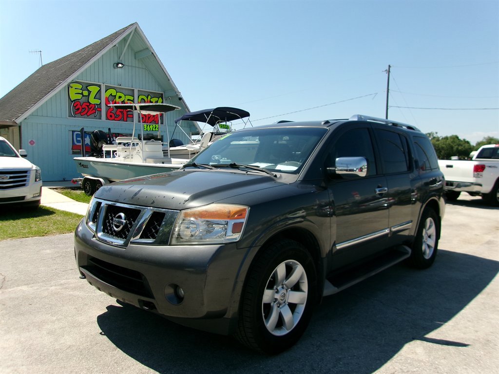 Used 2011 Nissan Armada SL w/ DVD FES Pkg RWD image 2