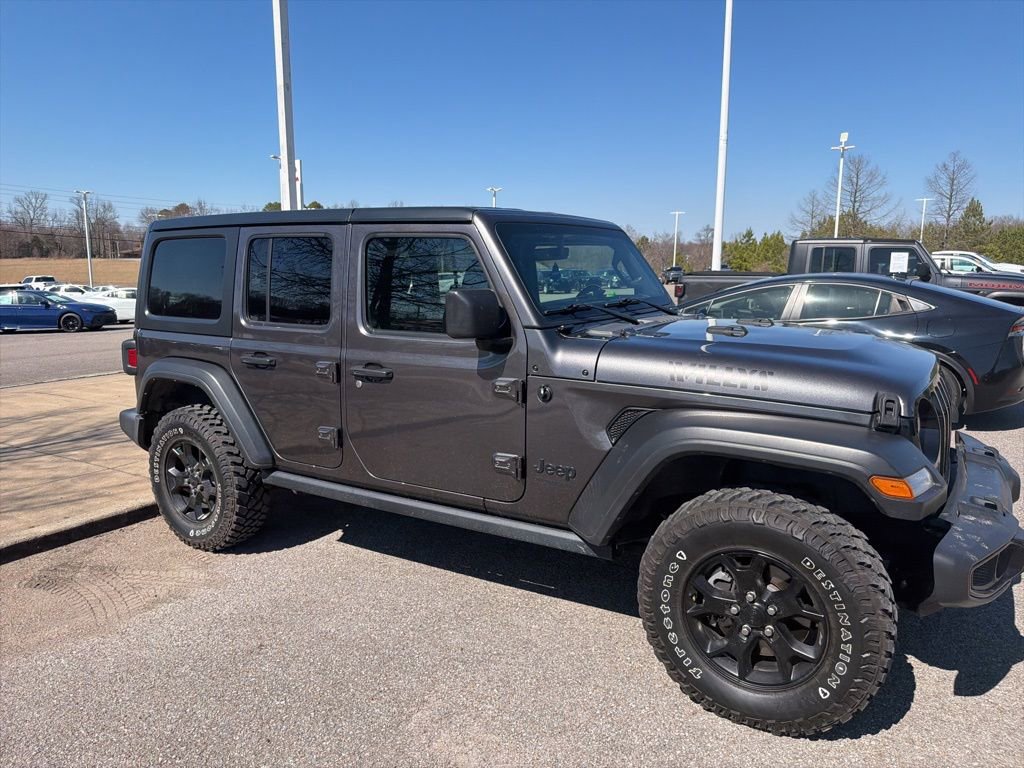 Used 2022 Jeep Wrangler Unlimited Willys image 4