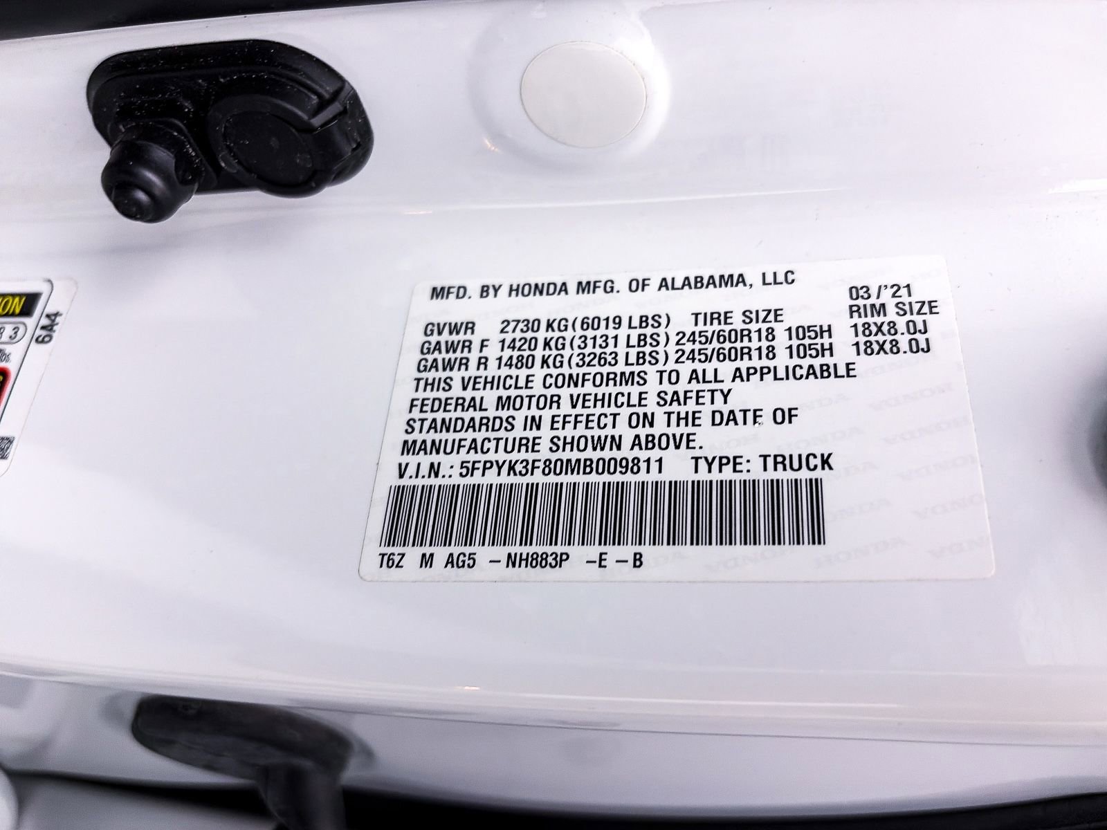 Used 2021 Honda Ridgeline Black Edition image 40