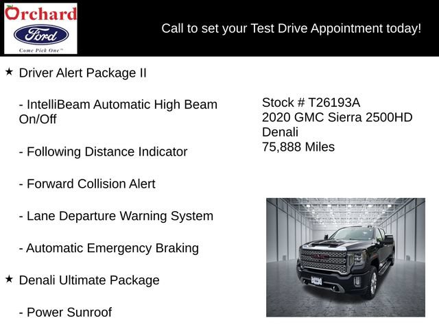 Used 2020 GMC Sierra 2500 Denali w/ Denali Ultimate Package AWD/4WD image 13