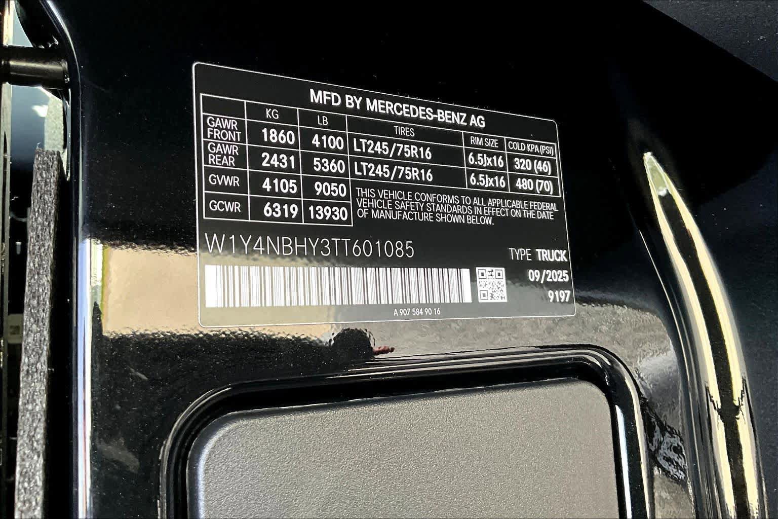 New 2026 Mercedes-Benz Sprinter 2500 image 13