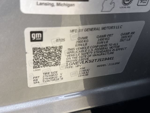 Certified 2026 Chevrolet Traverse RS AWD/4WD image 36