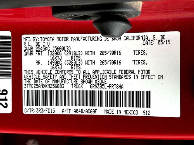 Used 2019 Toyota Tacoma TRD Off-Road image 32