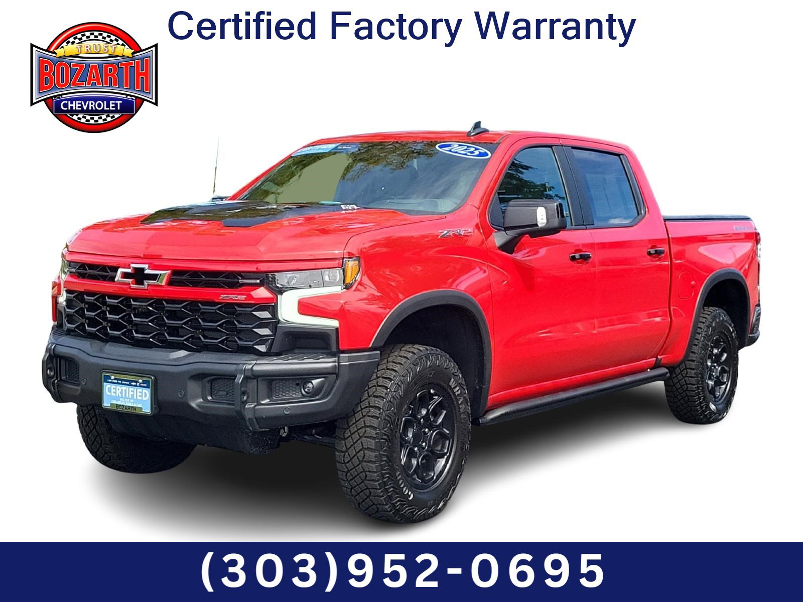 Certified 2025 Chevrolet Silverado 1500 ZR2 w/ ZR2 Bison Edition