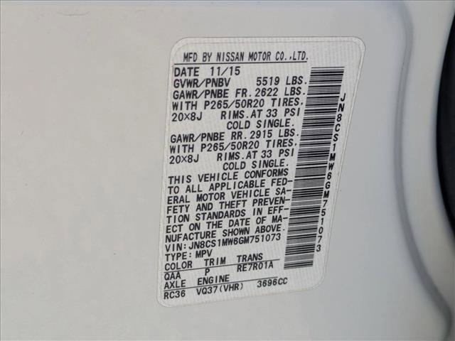 Used 2016 INFINITI QX70 AWD w/ Premium Package image 26