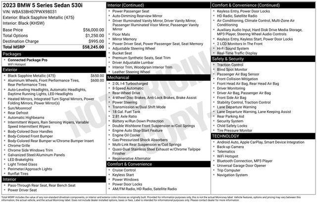 Used 2023 BMW 530i image 50