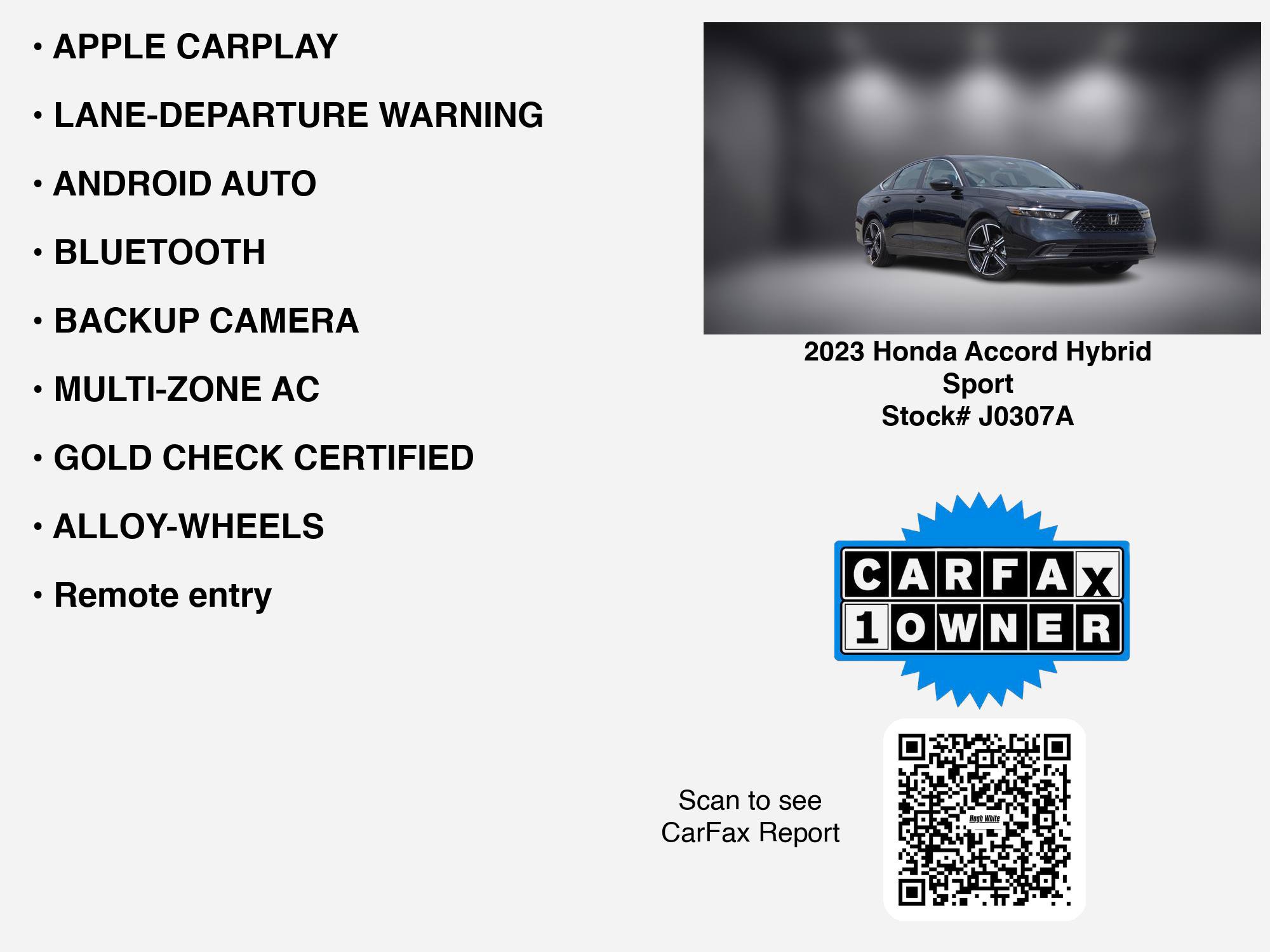 Used 2023 Honda Accord Sport image 7